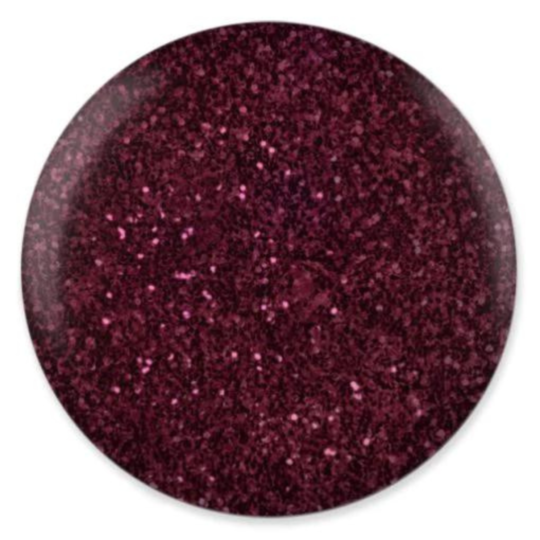 DND DC Platinum 181 Mahogany - Metallic Glitter Gel Polish