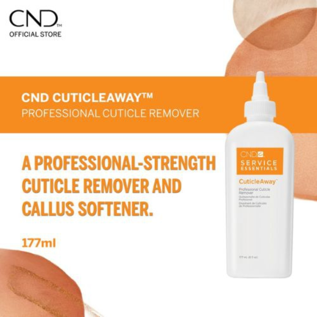 CND Cuticle Away 6oz, Instant Cuticle Softener and Remover, cuticle remover, cuticle softener
