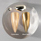 V Beauty Pure chrome nail powder Champagne, how to use chrome powder for nails