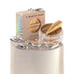 V Beauty Pure chrome nail powder Champagne, how to use chrome powder for nails