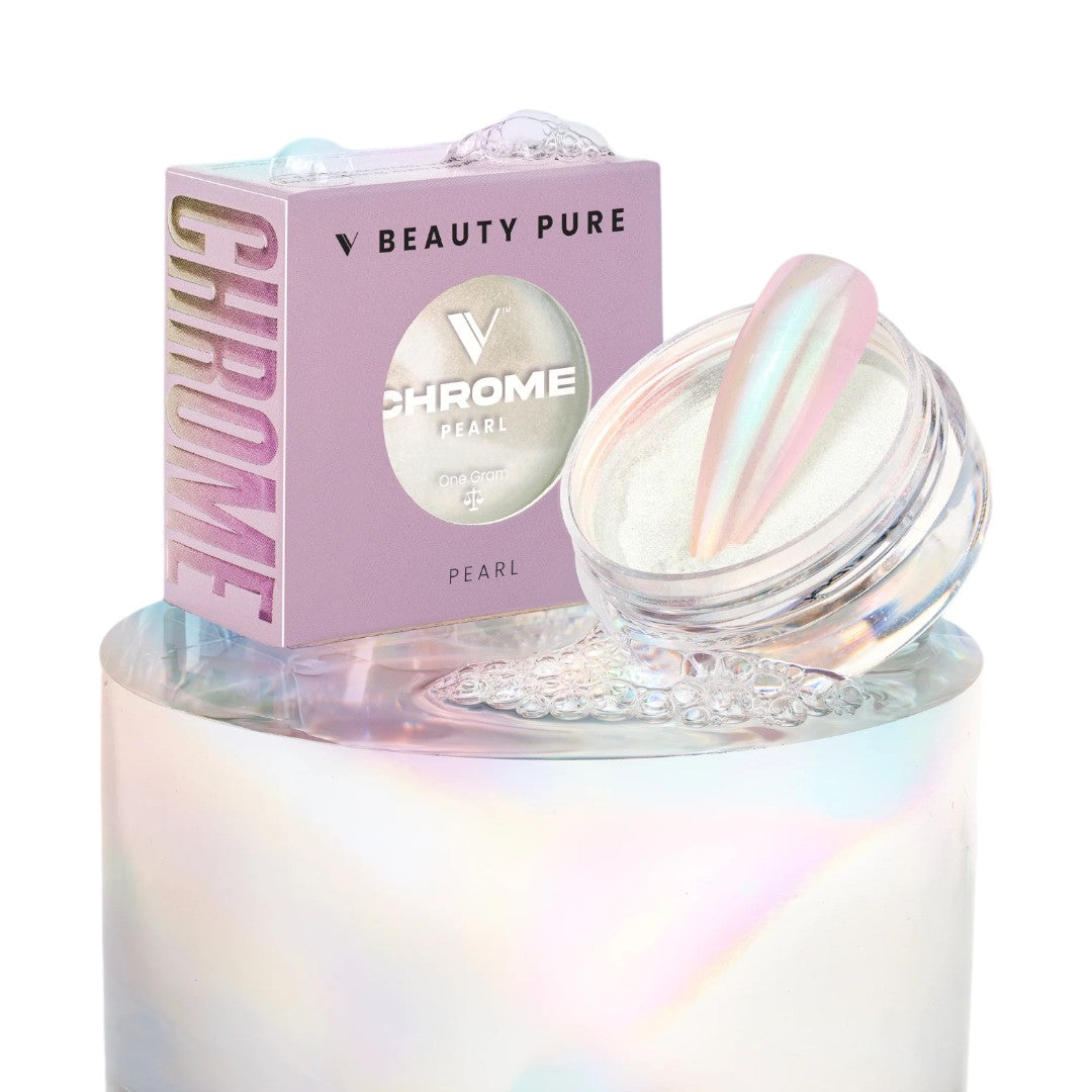 V Beauty Pure chrome nail powder Pearl