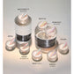 V Beauty Pure chrome nail powder Angel Aura, pink chrome nails​, pearl chrome nails, rose gold chrome nails