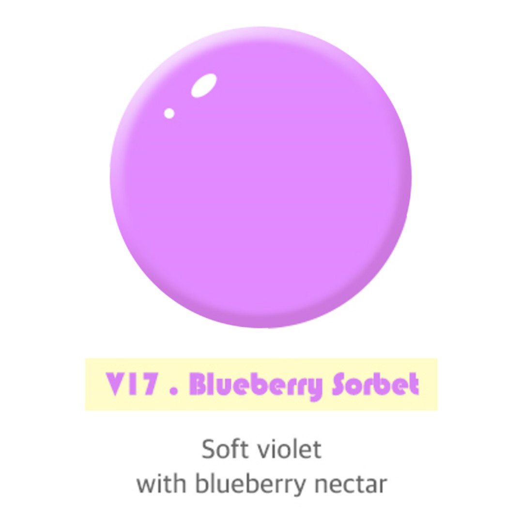 Very Good Nail V17 Bluberry Sorbet, very good nail gel polish, very good nail scoop collection, very good nail, non toxic gel nail polish