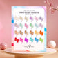 Cre8tion (HEMA/TPO-Free) Cat Eye Gel Polish - Vivid Glaze Collection (24pcs)