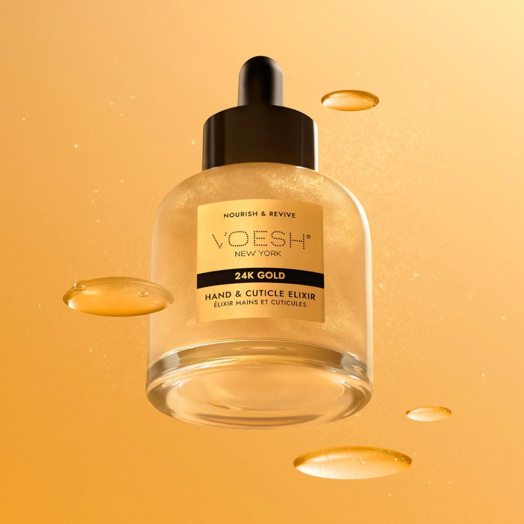 Voesh Hand & Cuticle Serum 24K Gold - 1.69oz