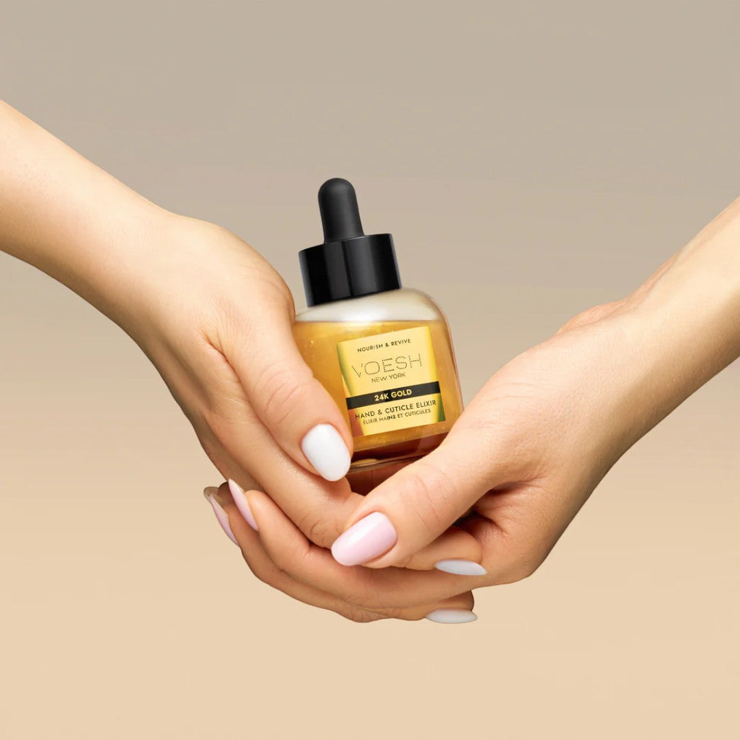 Voesh Hand & Cuticle Serum 24K Gold - 1.69oz