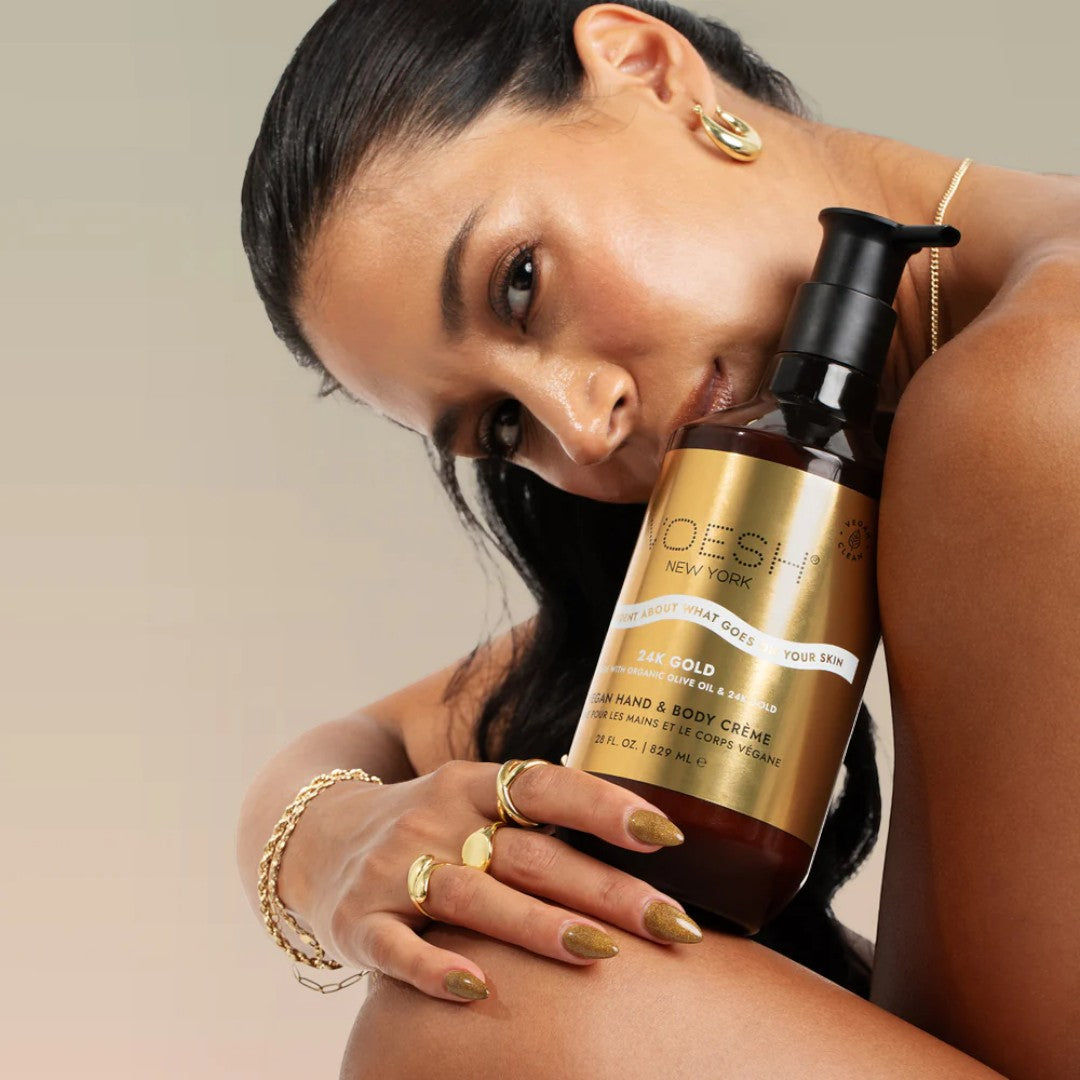 Voesh Vegan Body & Hand Creme - Imperial Gold 28oz