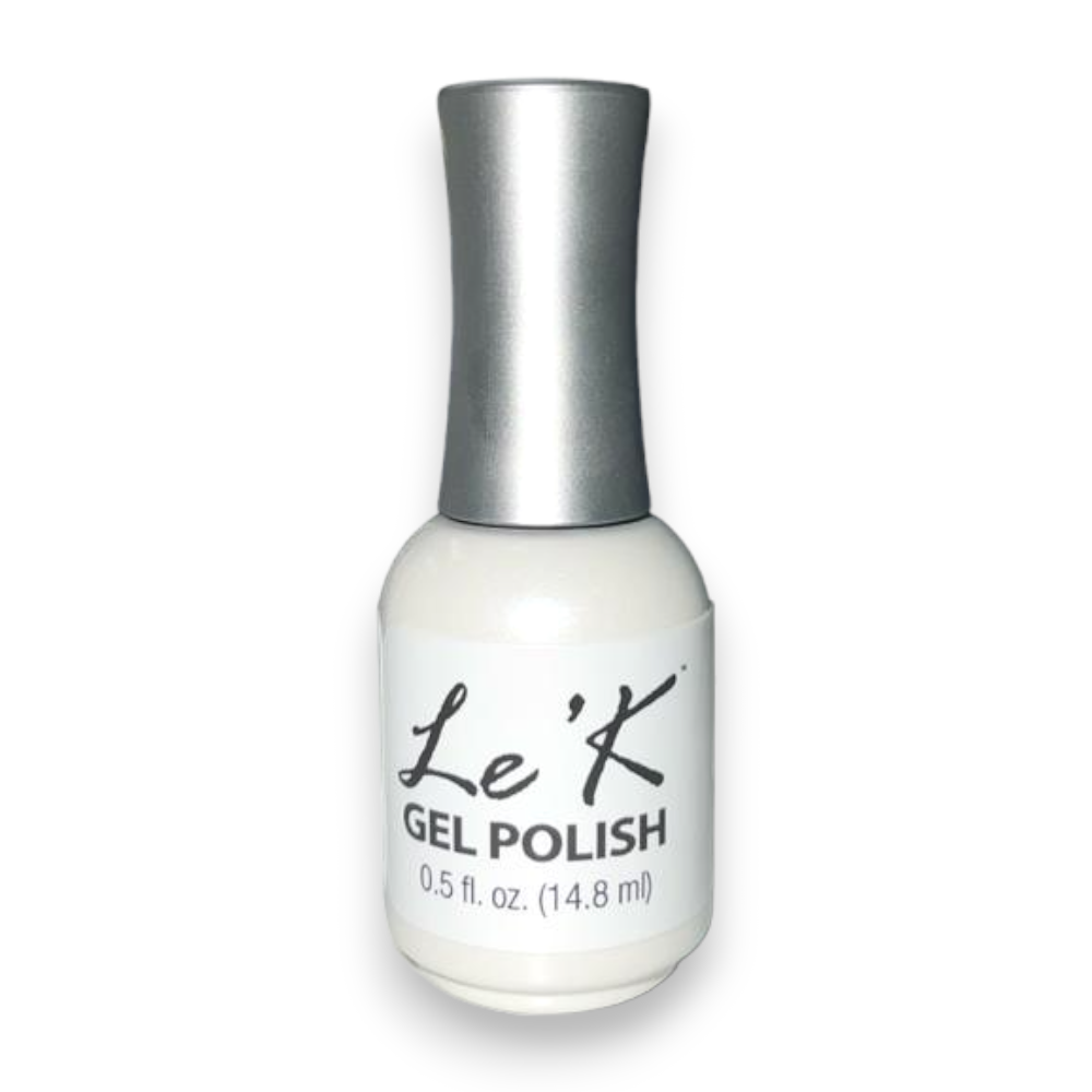 milky white nail polish