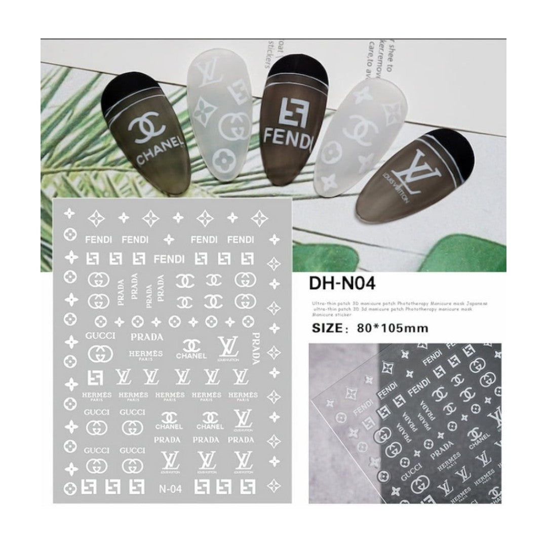 CNBS Nail Stickers Designer Brands