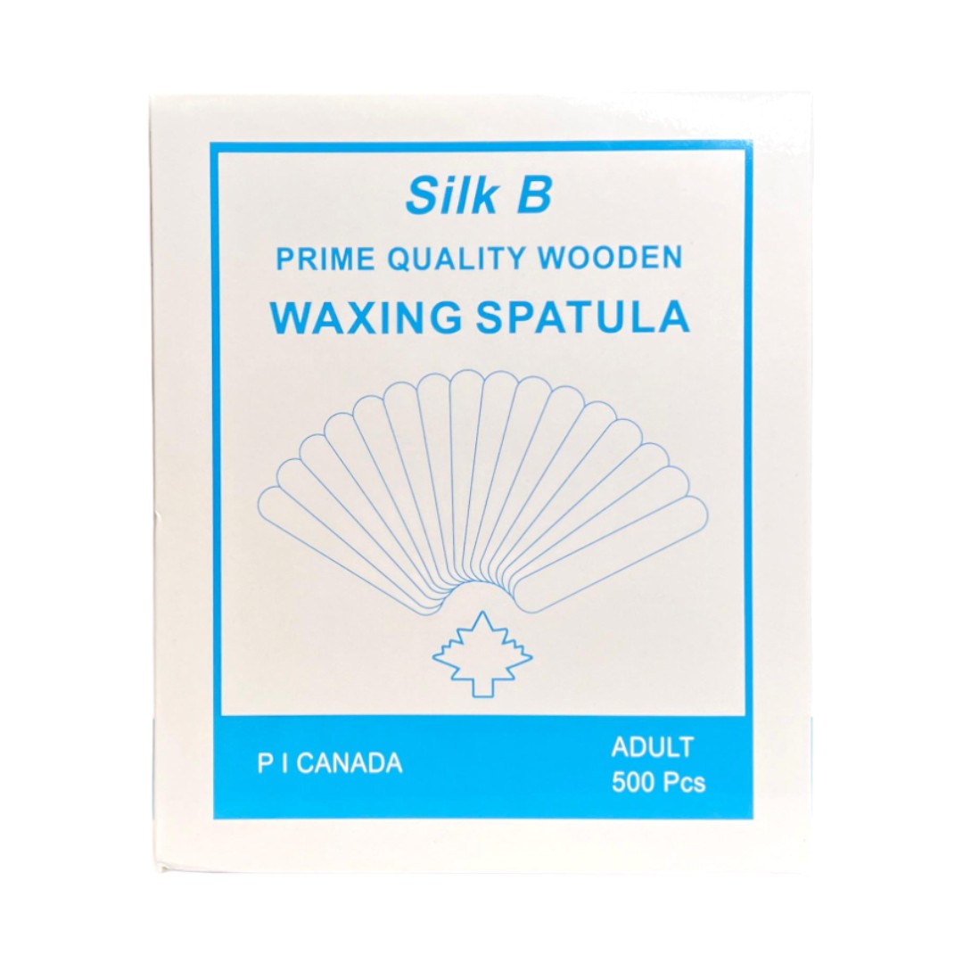 Silk B Wooden Waxing Spatula Adult 500pcs