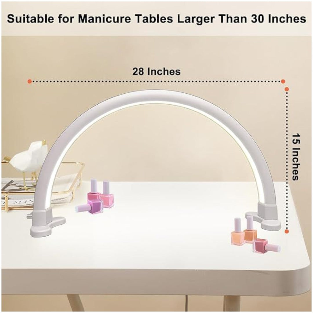 Ikonna Halfmoon Manicure Table Lamp