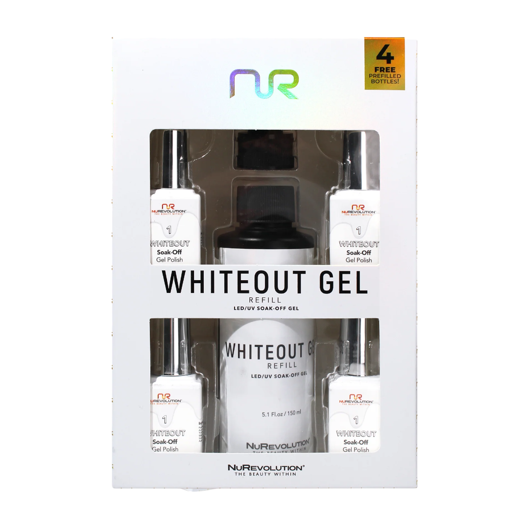 NuRevolution Whiteout Refill Gel 5oz #MGR01-05