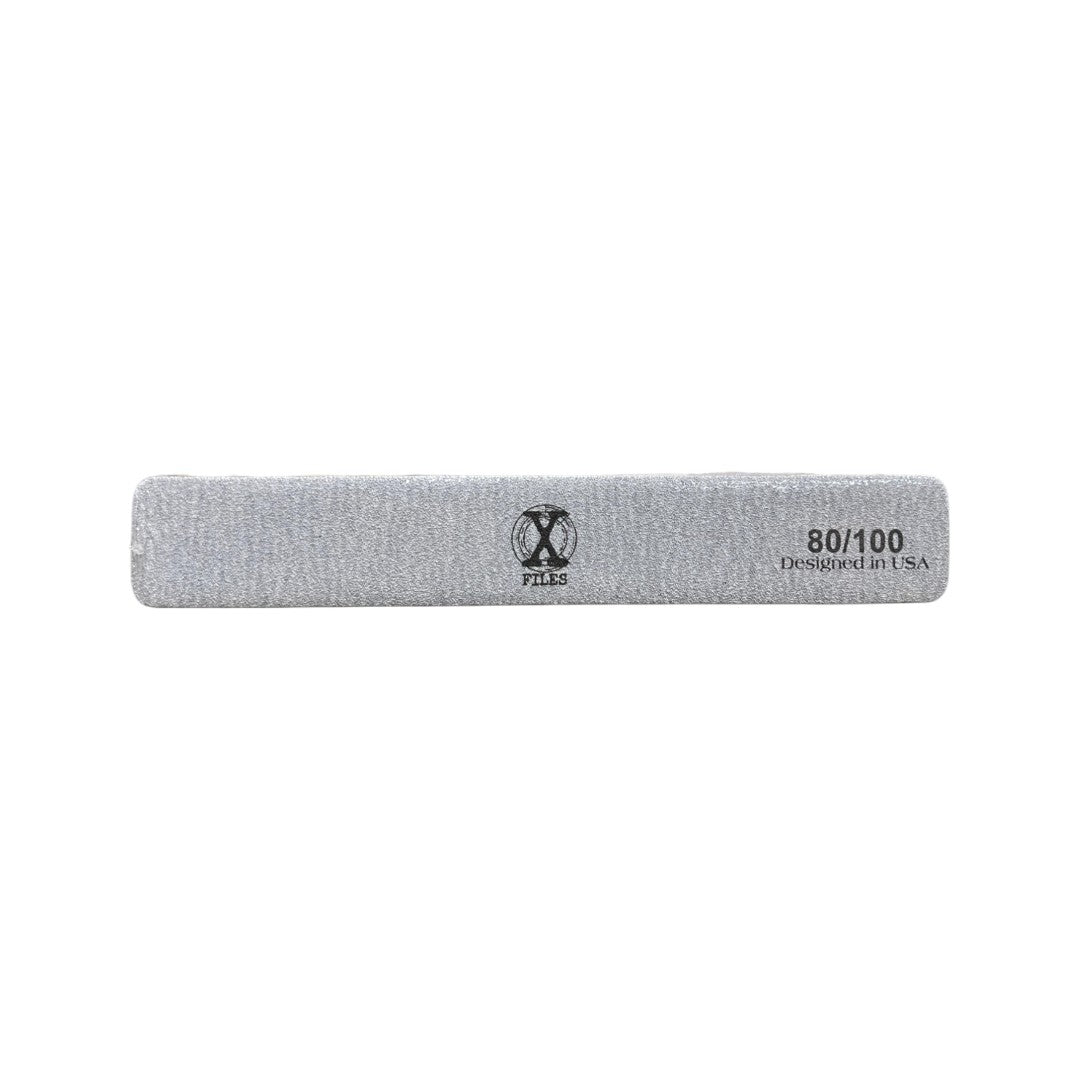 X-Files Jumbo Nail Files - Zebra 80/100 Grit (Pack of 50)

