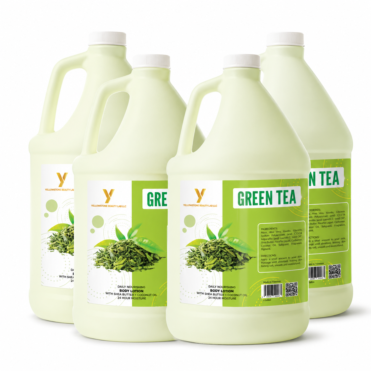 Yellowstone GMT  Lotion 1 Gal - Green Tea (Case of 4)