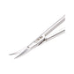 Nghia Stainless Steel Curved Eyebrow Scissors KM-601