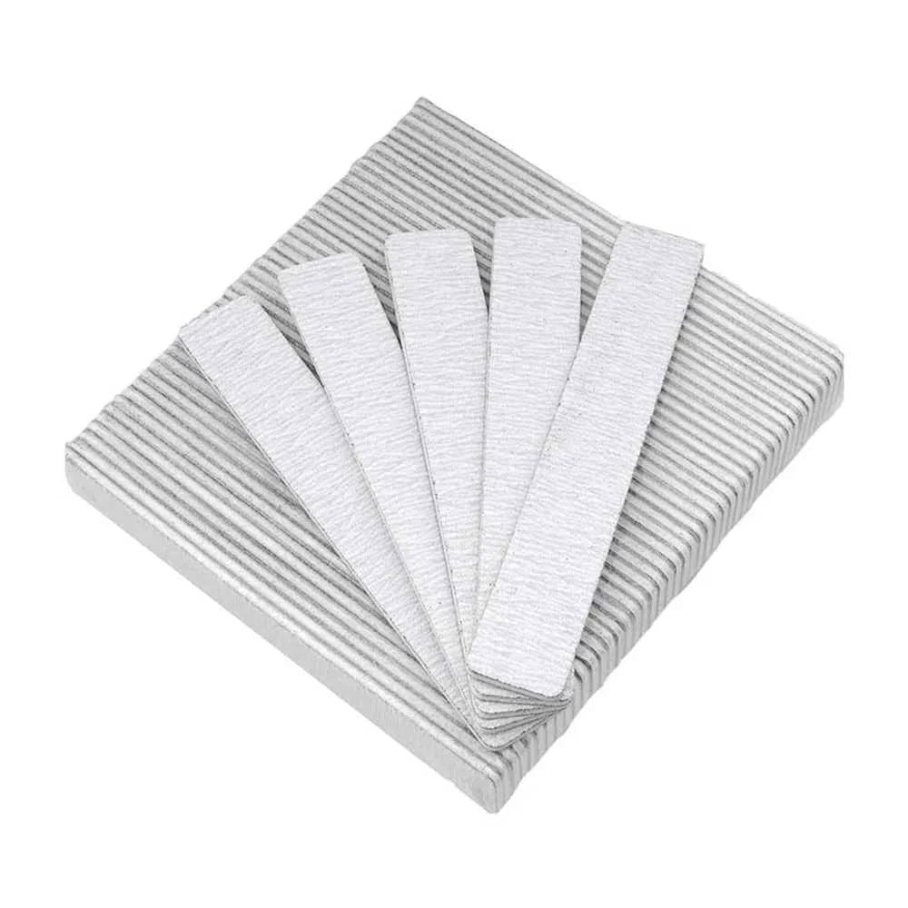 Apollo Jumbo Nail Files - Zebra 100/100 Grit (Pack Of 50)