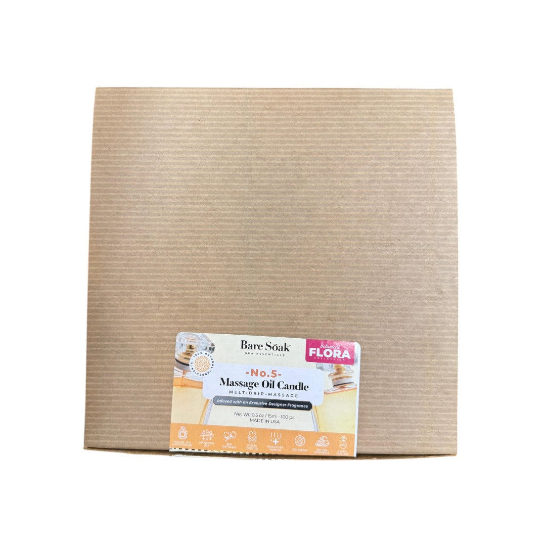 Bare Soak Mini Massage Oil Candle 0.5Oz (Case Of 100)
