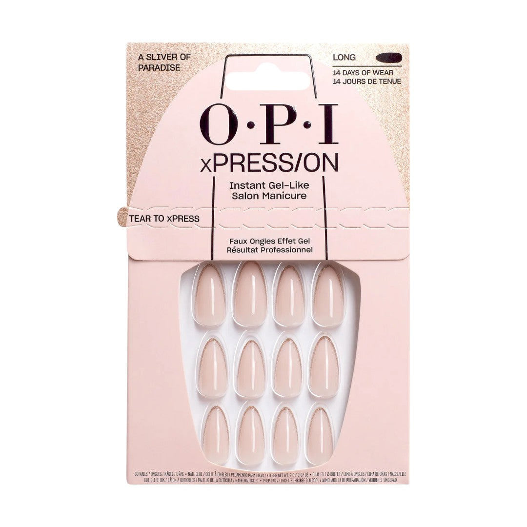 OPI Xpress/ON Nail Art - A Sliver Of Paradise
