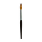 Acrylic Brush - Spade Kolinsky Black Handle #12