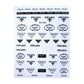CNBS Nail Stickers - Designer Brands