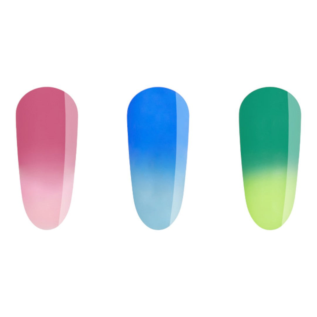 The Gelbottle Colour-Changing Gel Colour Temptations Collection 3Pcs