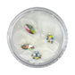CNBS Nail Charms - 3D Handmade Acrylic Flowers 4pcs