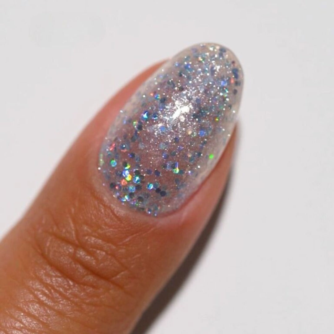 DND Diva Gel & Lacquer Duo - Holo, Hi? #004