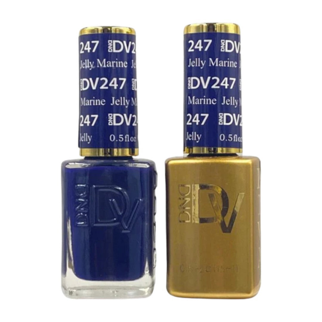 DND Diva Gel & Lacquer Duo - Jelly Marine #247