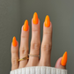 DND Diva Gel & Lacquer Duo - Perfect Orange #208