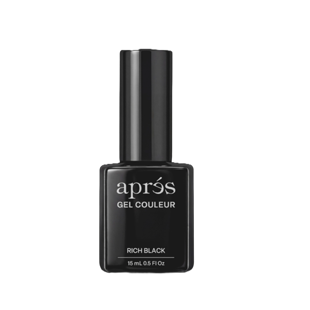 Apres Gel Couleur (TPO & HEMA-Free) - Rich Black (15mL)