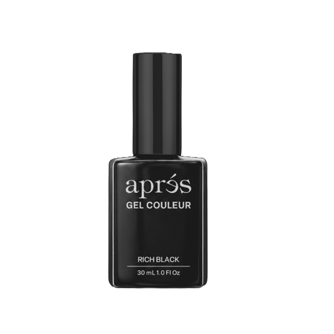 Apres Gel Couleur (TPO & HEMA-Free) - Rich Black (30mL)