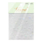 CNBS Nail Stickers - White Ribbons