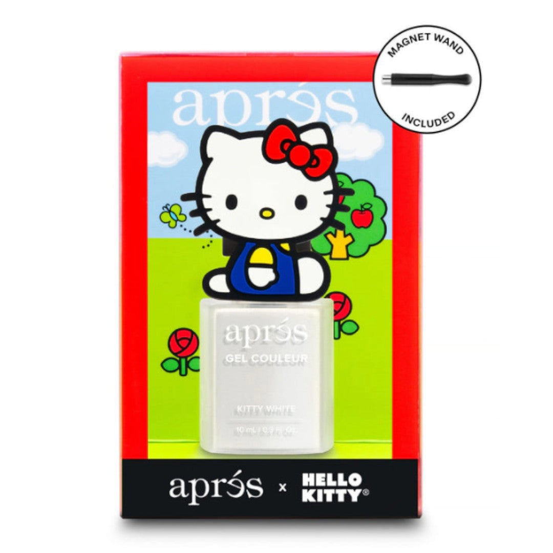 Apres Kitty Eye Gel Couleur (HEMA-Free) - Kitty White W/ Magnet #5KEHK104