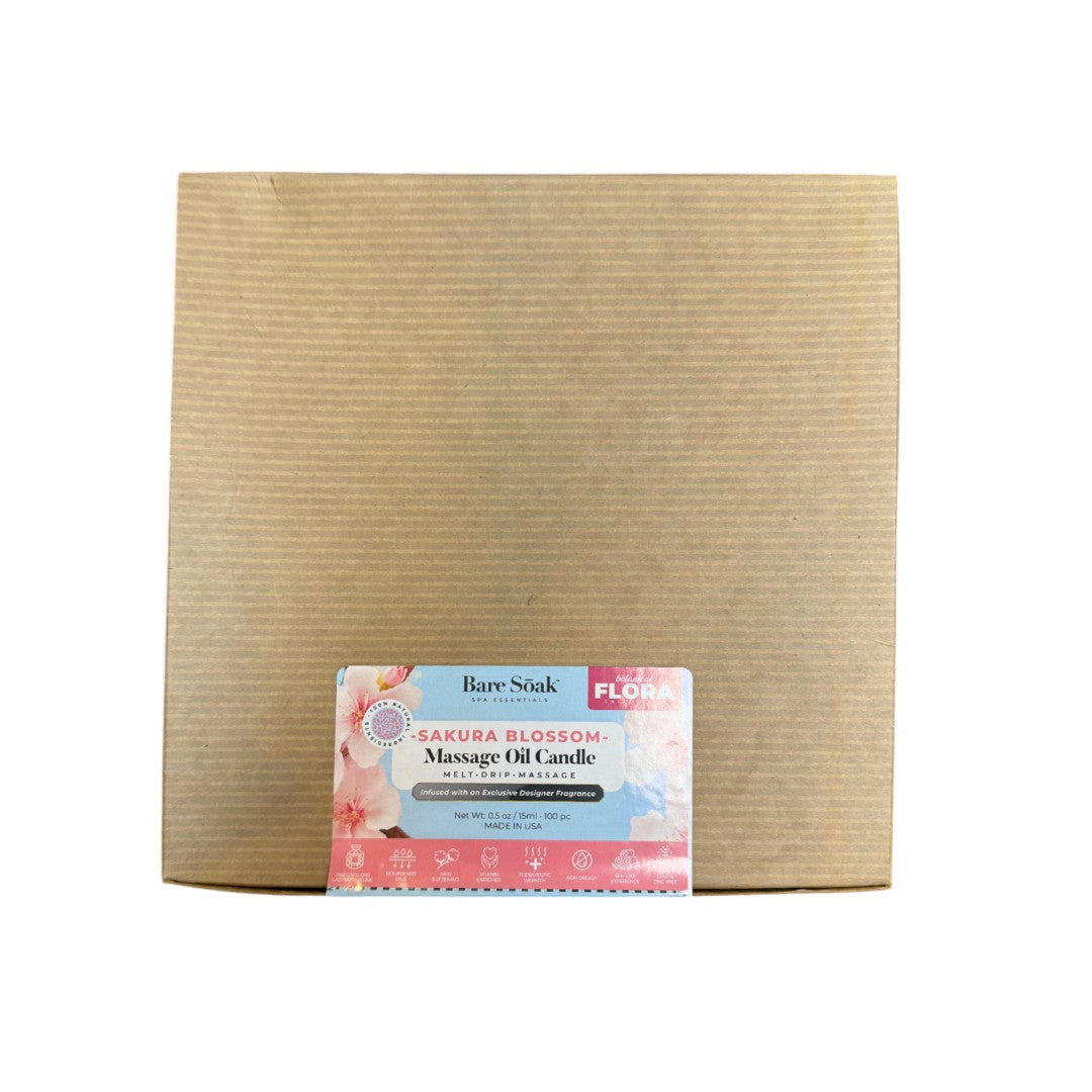 Bare Soak Mini Massage Oil Candle 0.5Oz (Case Of 100)