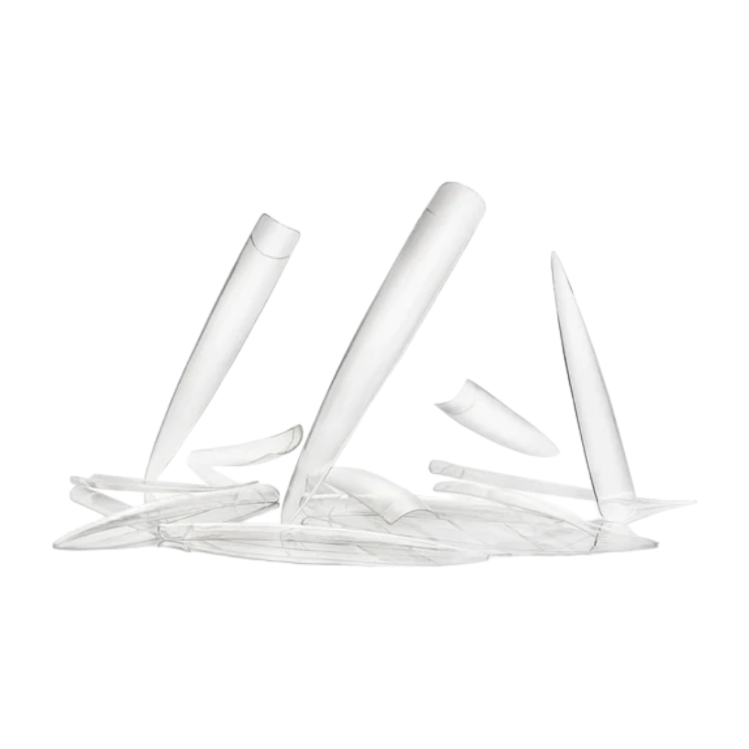 Ugly Duckling - Clear Stiletto Fantasy Tips 11pcs