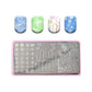 CNBS Nail Stamping Plates - Tree Bark, Leaves & Whirlpool Patterns #DRDS-L008