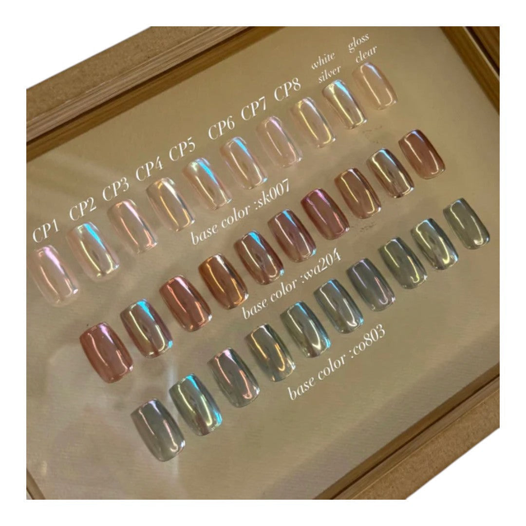 énoi Cinderella Powder CP08 - Japanese Chrome Nail Powder