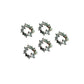 CNBS Nail Charms - Christmas Garland & Wreaths (5pcs)