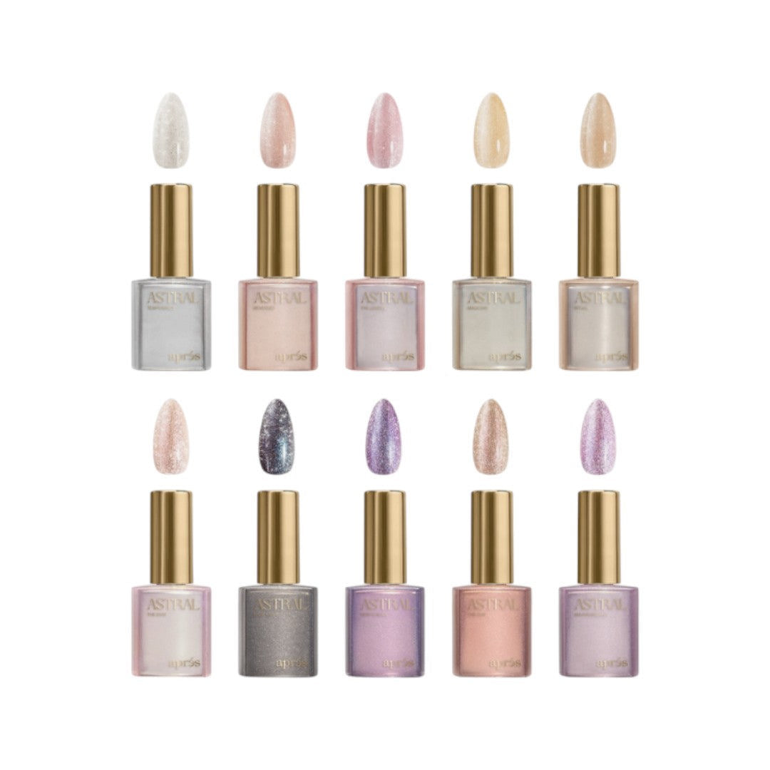 Apres Gel Couleur - The Astral Collection - Shimmery Cat Eye 10Pcs #CE01-10