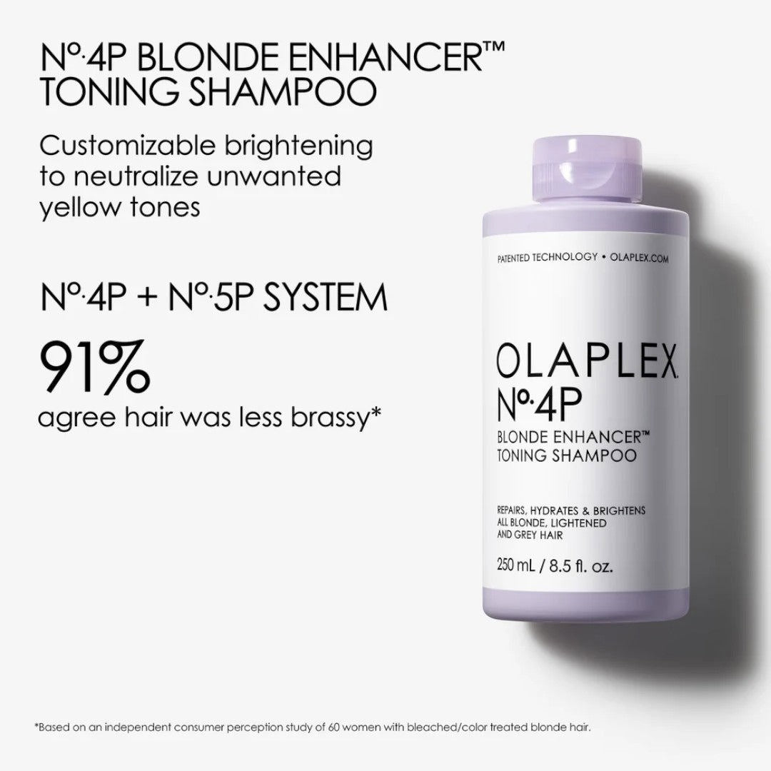 OLAPLEX No. 4P Blonde Enhancer Toning Shampoo - 8.5oz