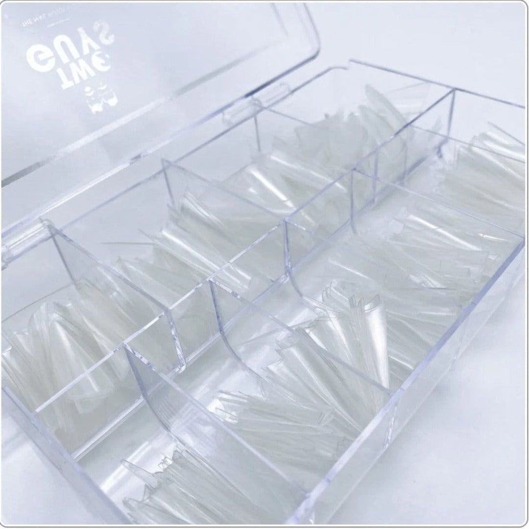 2Guys Nail Tips Box - 1Step Coffin (500Pcs)