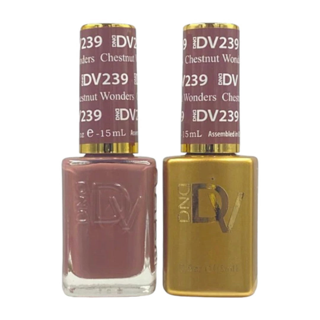 DND Diva Gel & Lacquer Duo - Chestnut Wonders #239