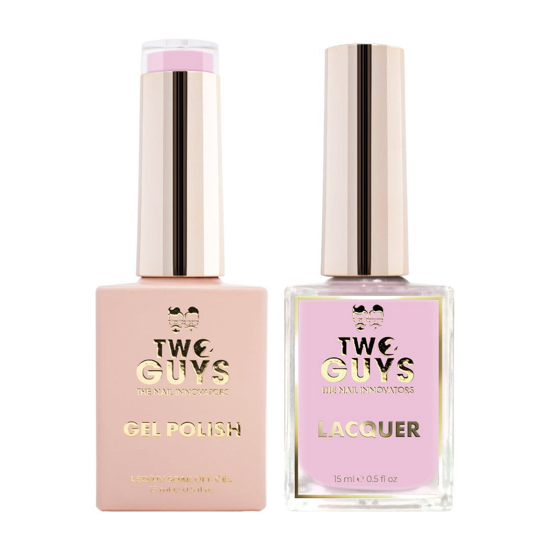 2Guys Gel & Lacquer Duo #A143 Cotton Candy (Cover Pink)