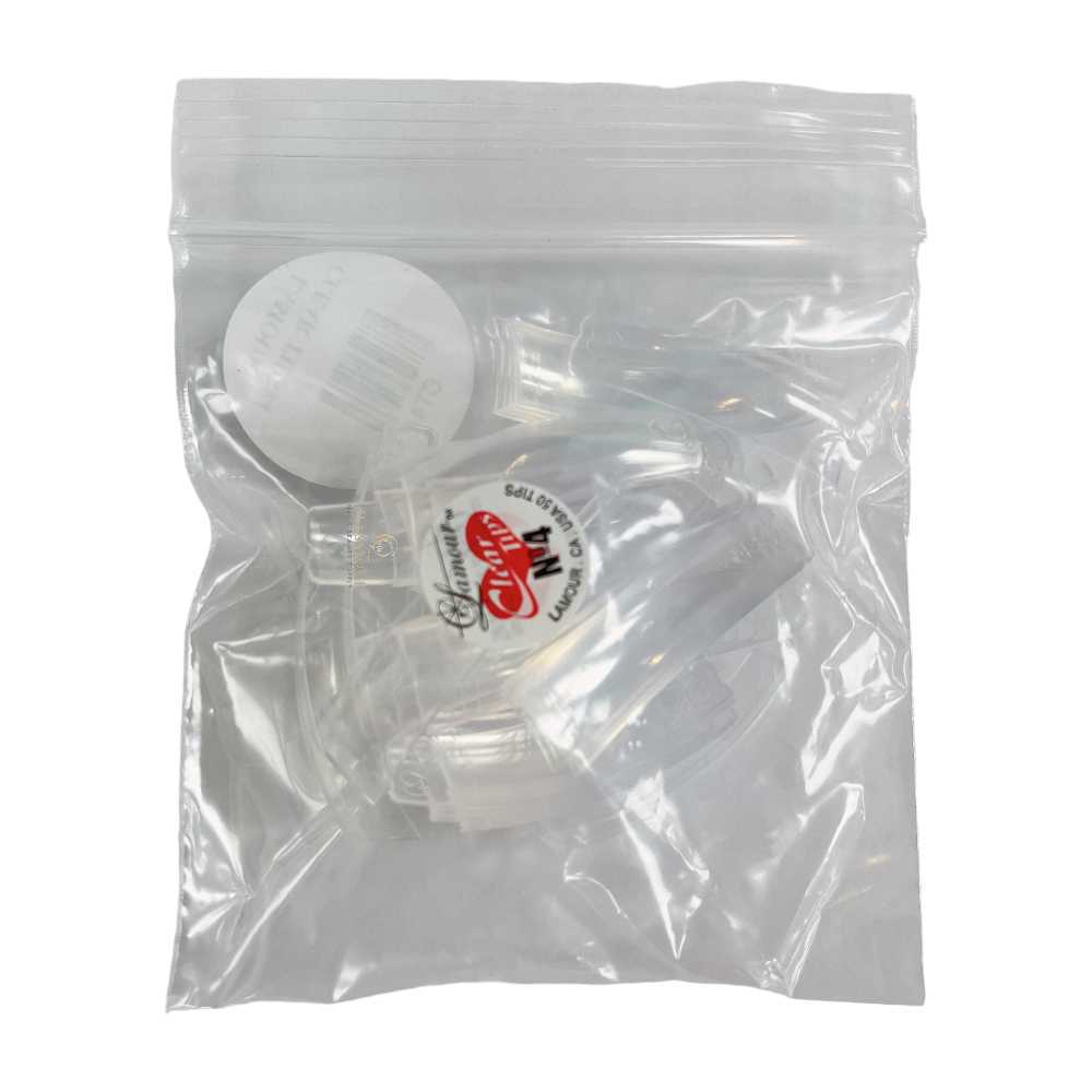 CNBS Nail Tips - Original Crystal Size #4 (Bag of 50)
