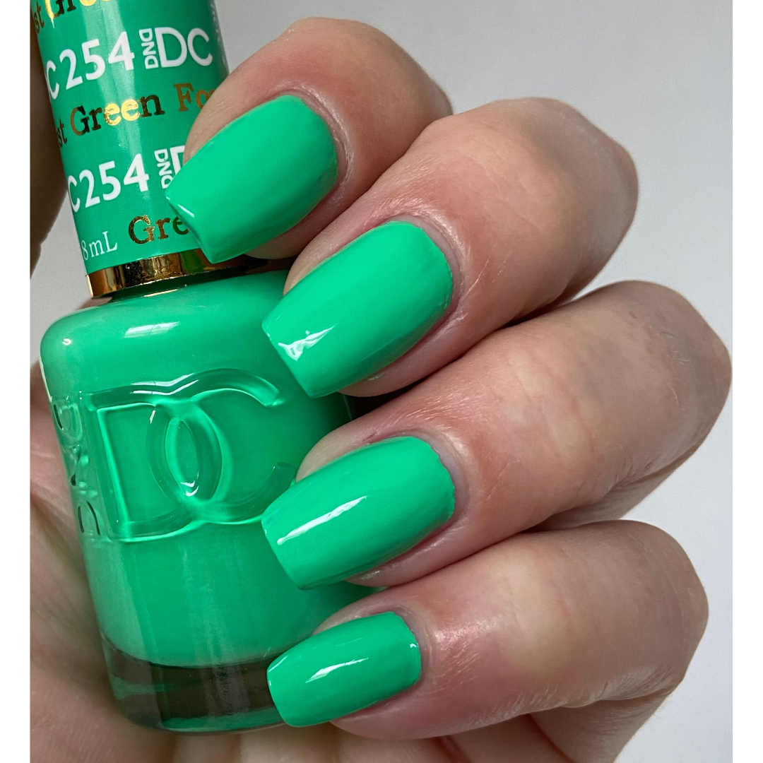 DND DC Gel & Lacquer Duo - Forest Green #254
