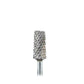SP Nail Drill Bits - 3In1 Chamfer Carbide H2X Double Extra Coarse Grit 3/32 Silver