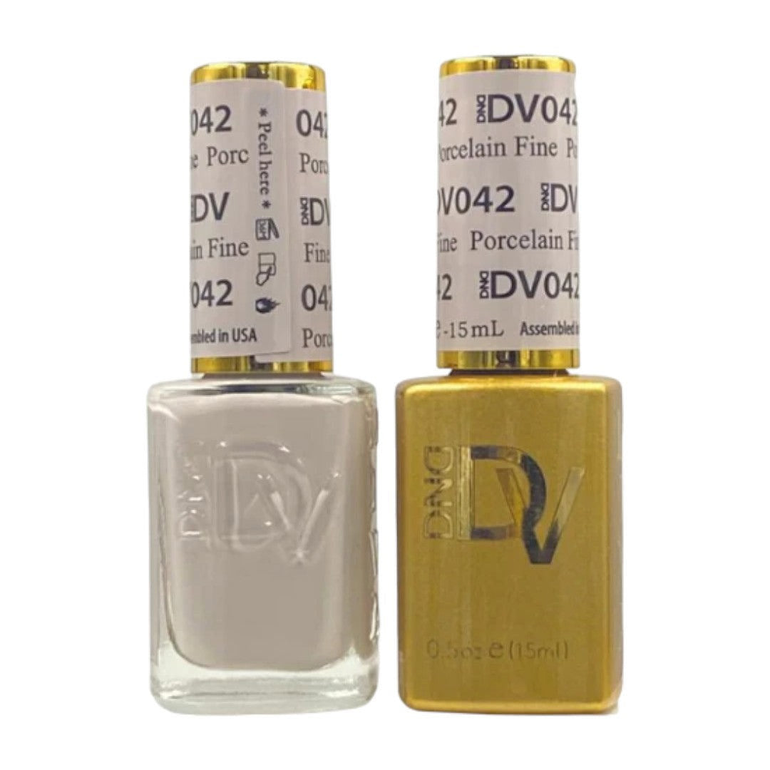DND Diva Gel & Lacquer Duo - Porcelain Fine #042