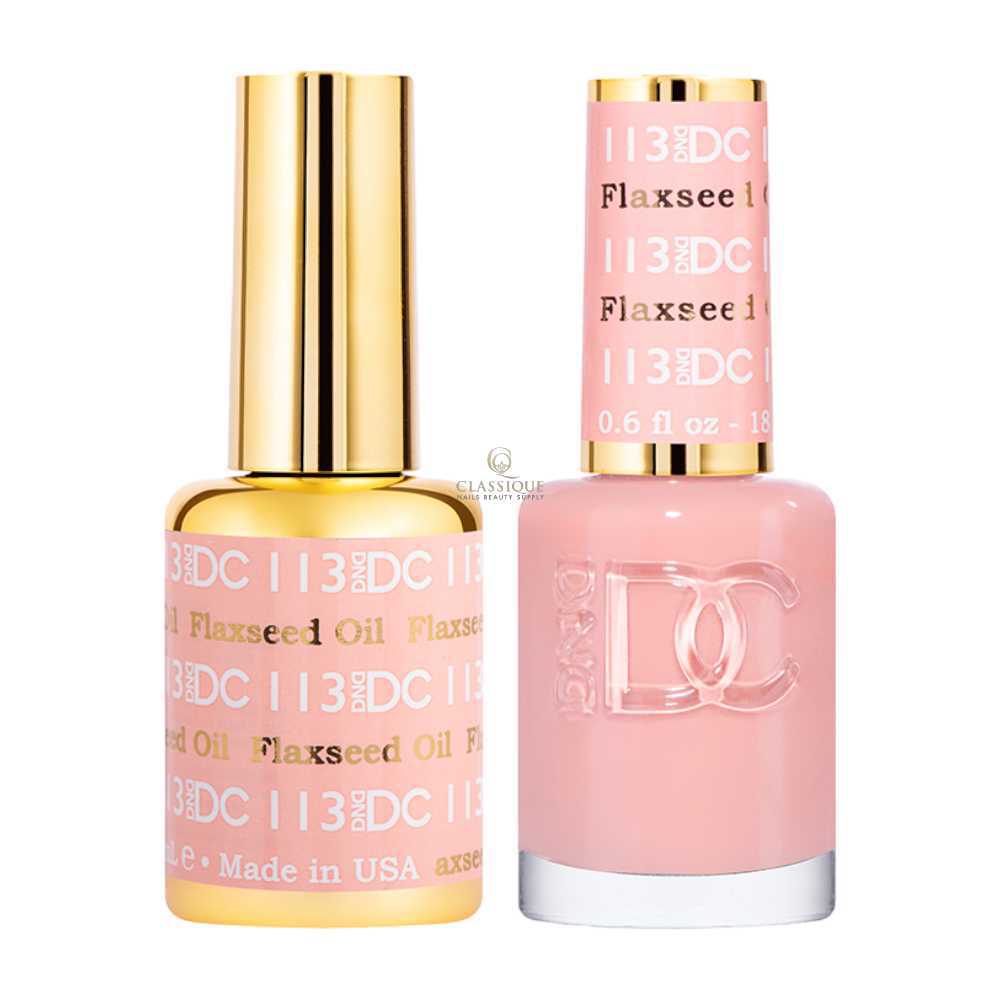 DND DC Gel & Lacquer Duo - Flaxseed Oil #113
