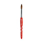 Startool Acrylic Brush - Firestorm Kolinsky Red Handle #16
