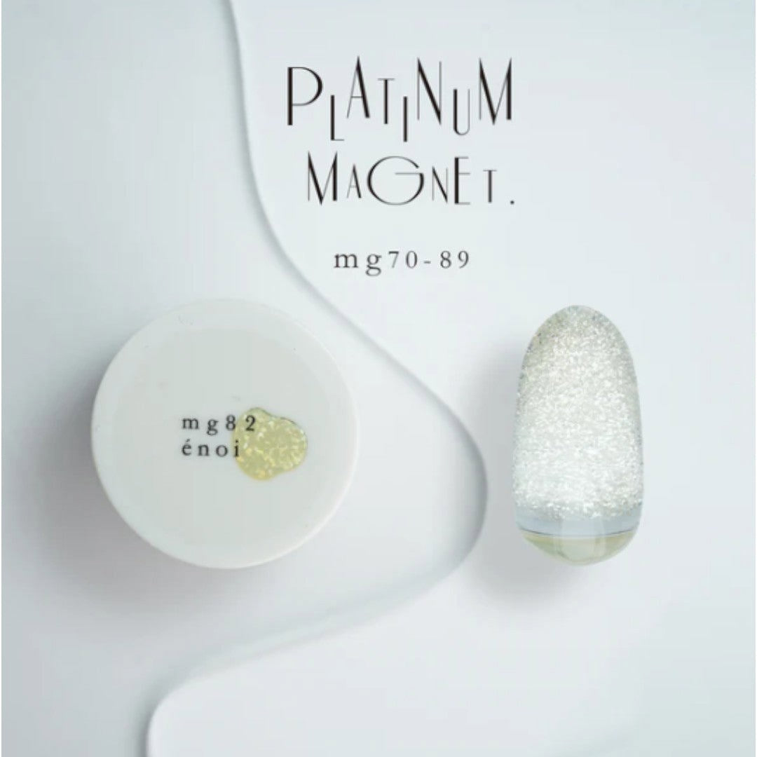 Enoi Cat Eye Gel Polish - Platinum Magnet #MG82